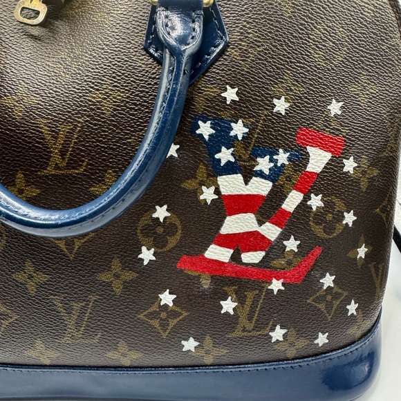 Louis Vuitton Alma PM Authentic Professionally Customized - Picture 6 of 12